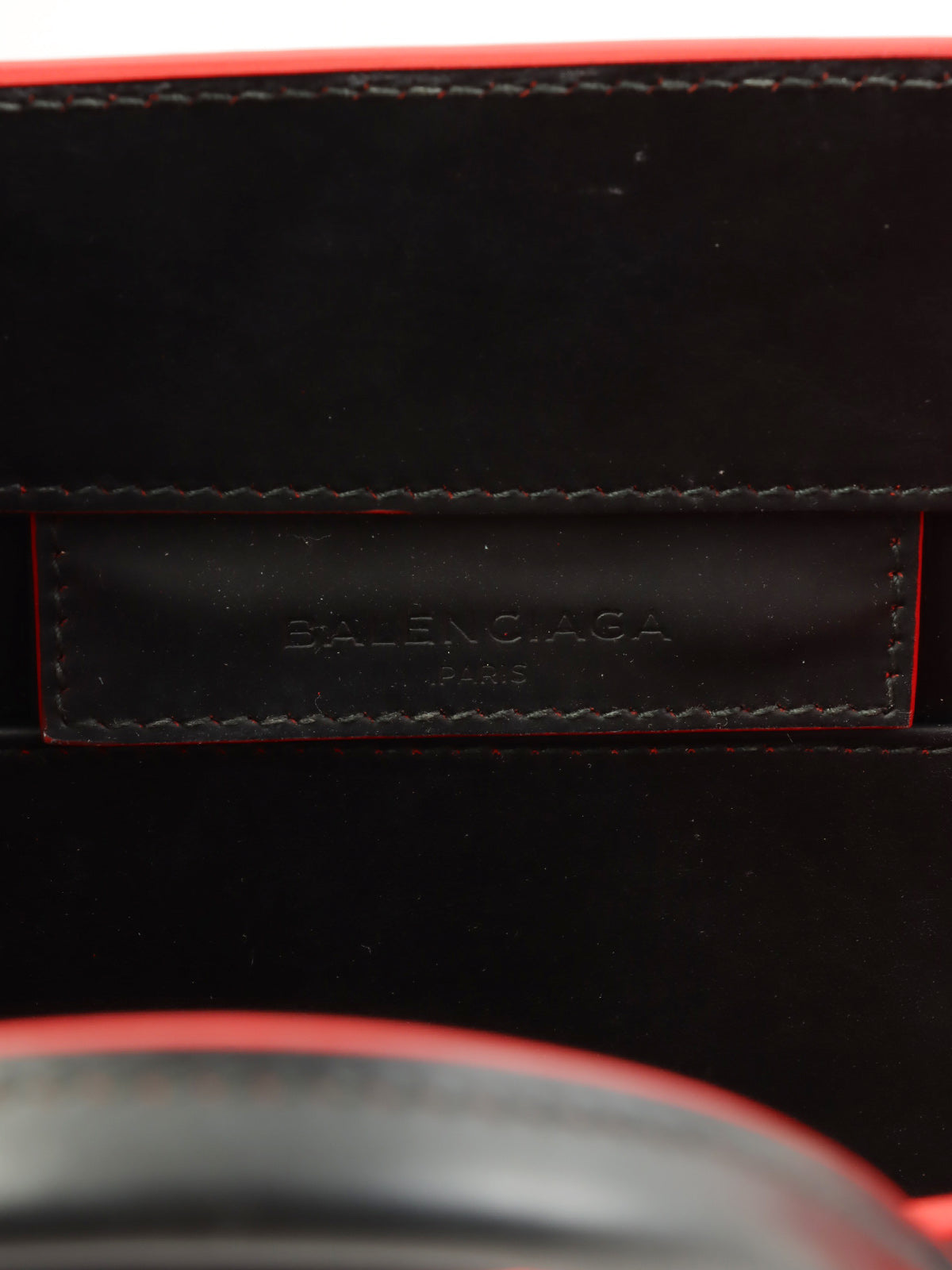 纸质迷你两用袋 黑/红色