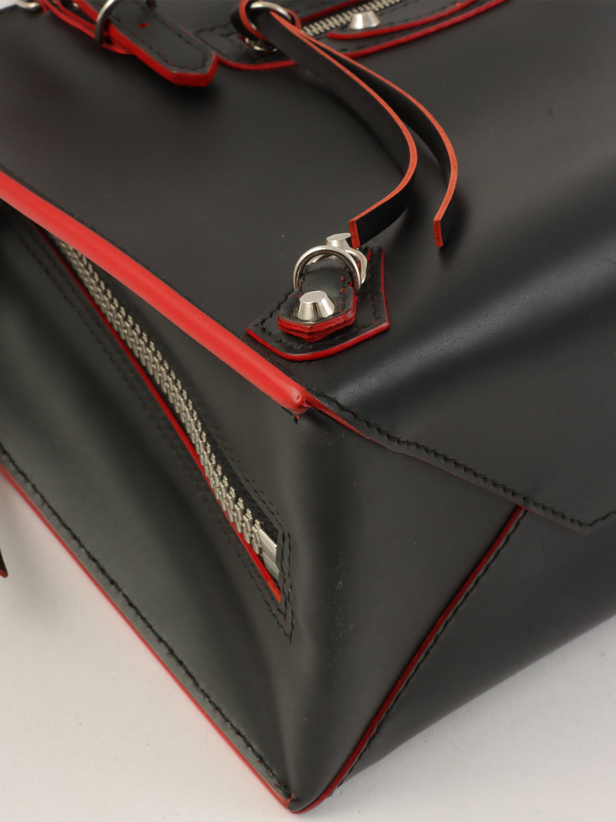 纸质迷你两用袋 黑/红色