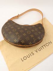 2004年製 キャンバスモノグラムクロワッサンPM ブラウン