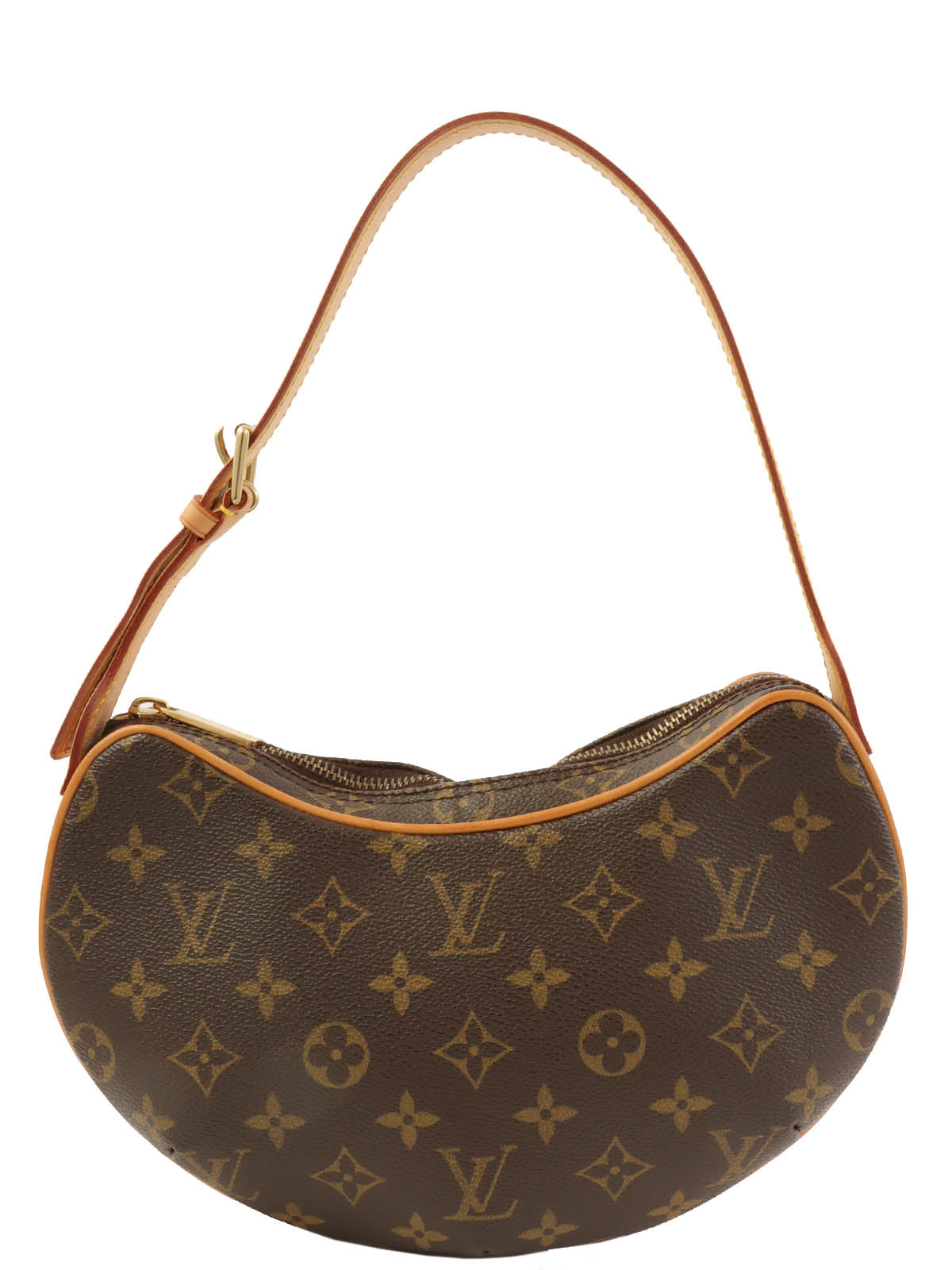 2004年製 キャンバスモノグラムクロワッサンPM ブラウン