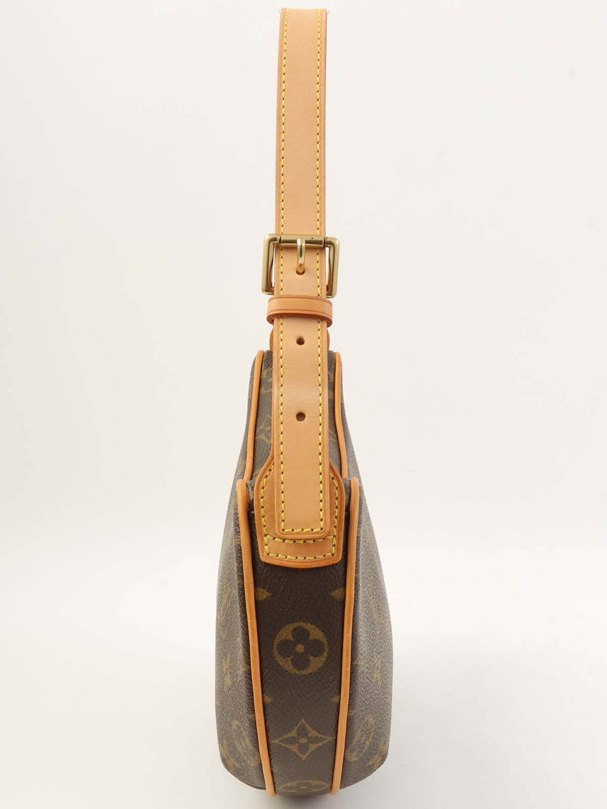 2004年製 キャンバスモノグラムクロワッサンPM ブラウン