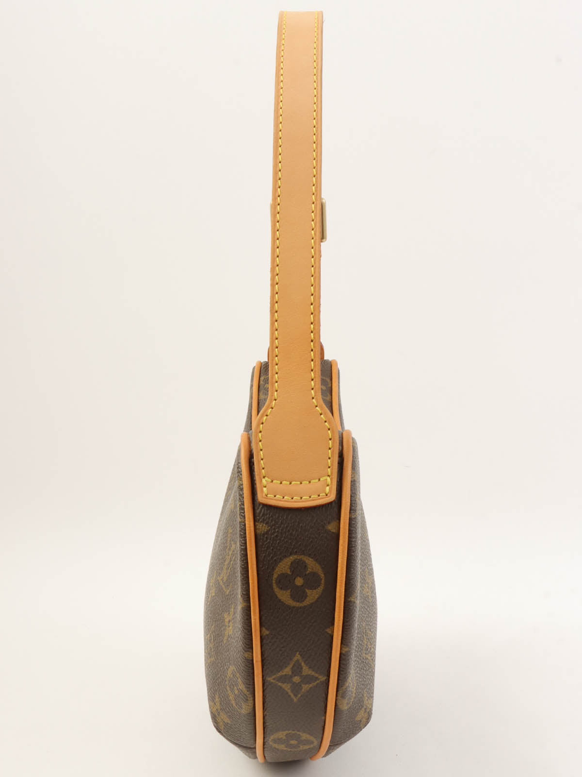 2004年製 キャンバスモノグラムクロワッサンPM ブラウン