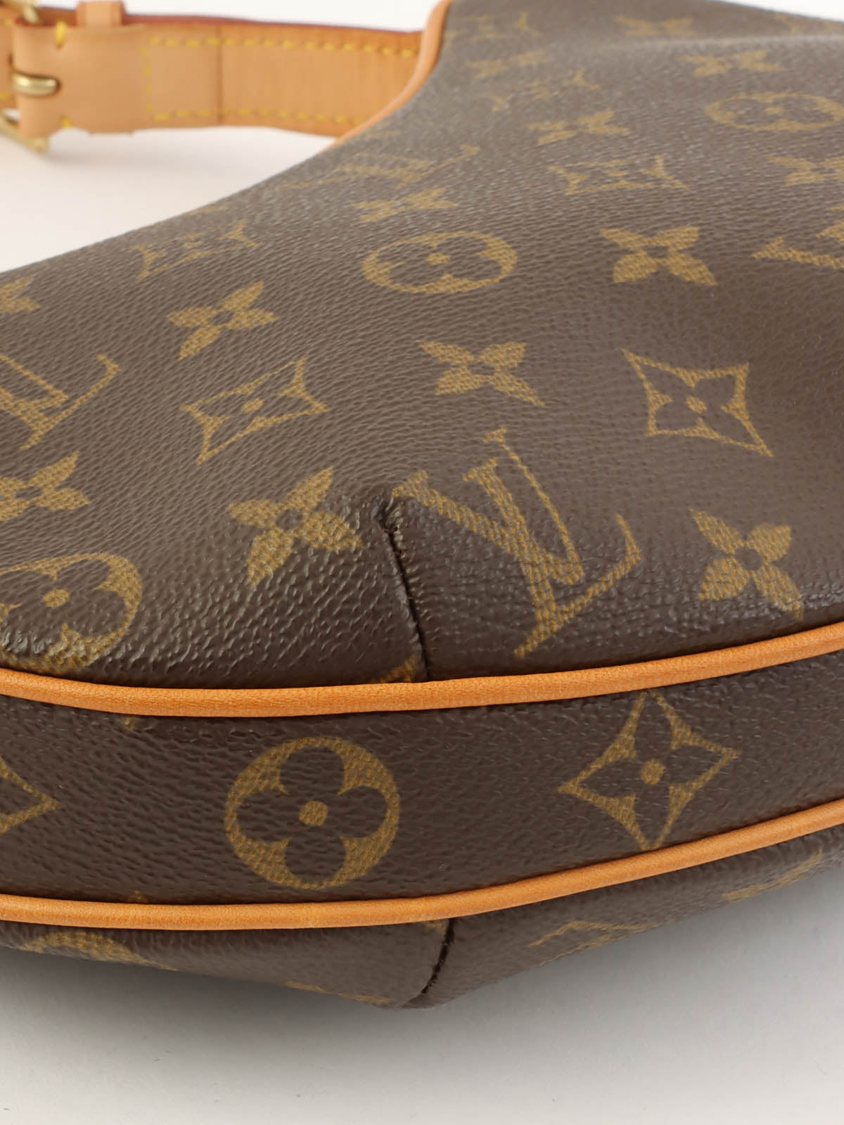 2004年製 キャンバスモノグラムクロワッサンPM ブラウン