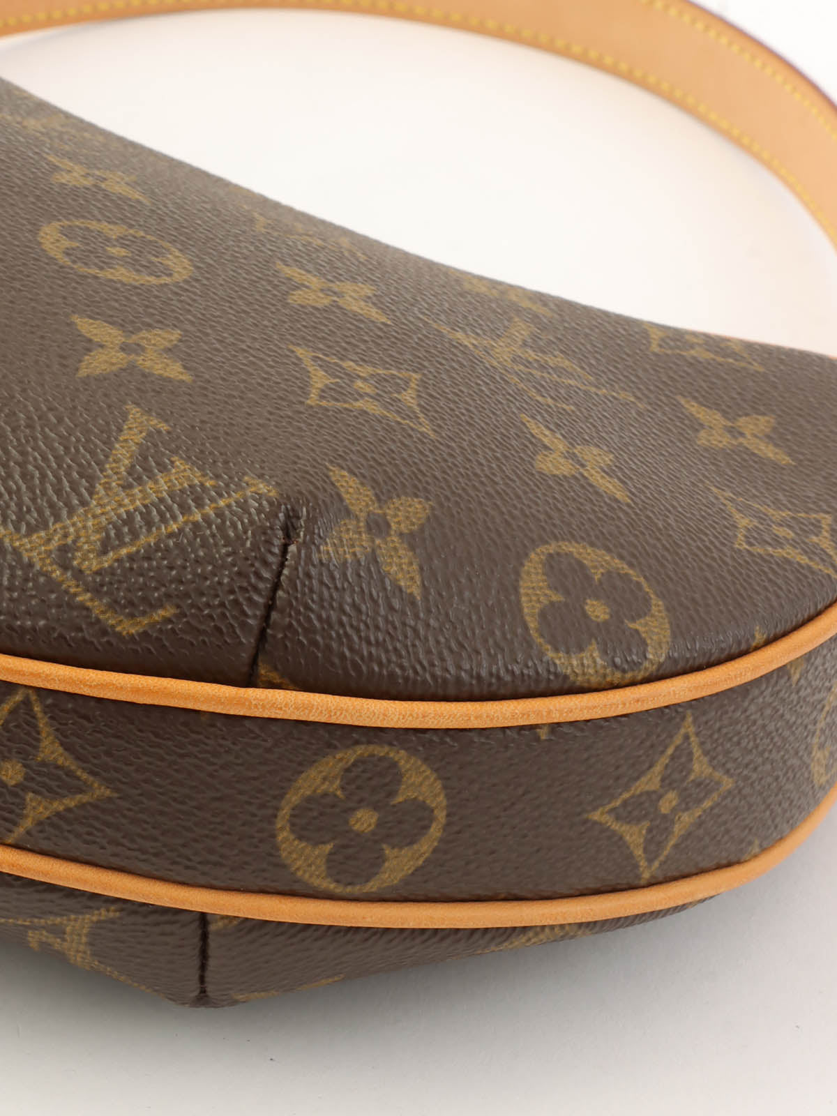 2004年製 キャンバスモノグラムクロワッサンPM ブラウン