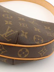 2004年製 キャンバスモノグラムクロワッサンPM ブラウン