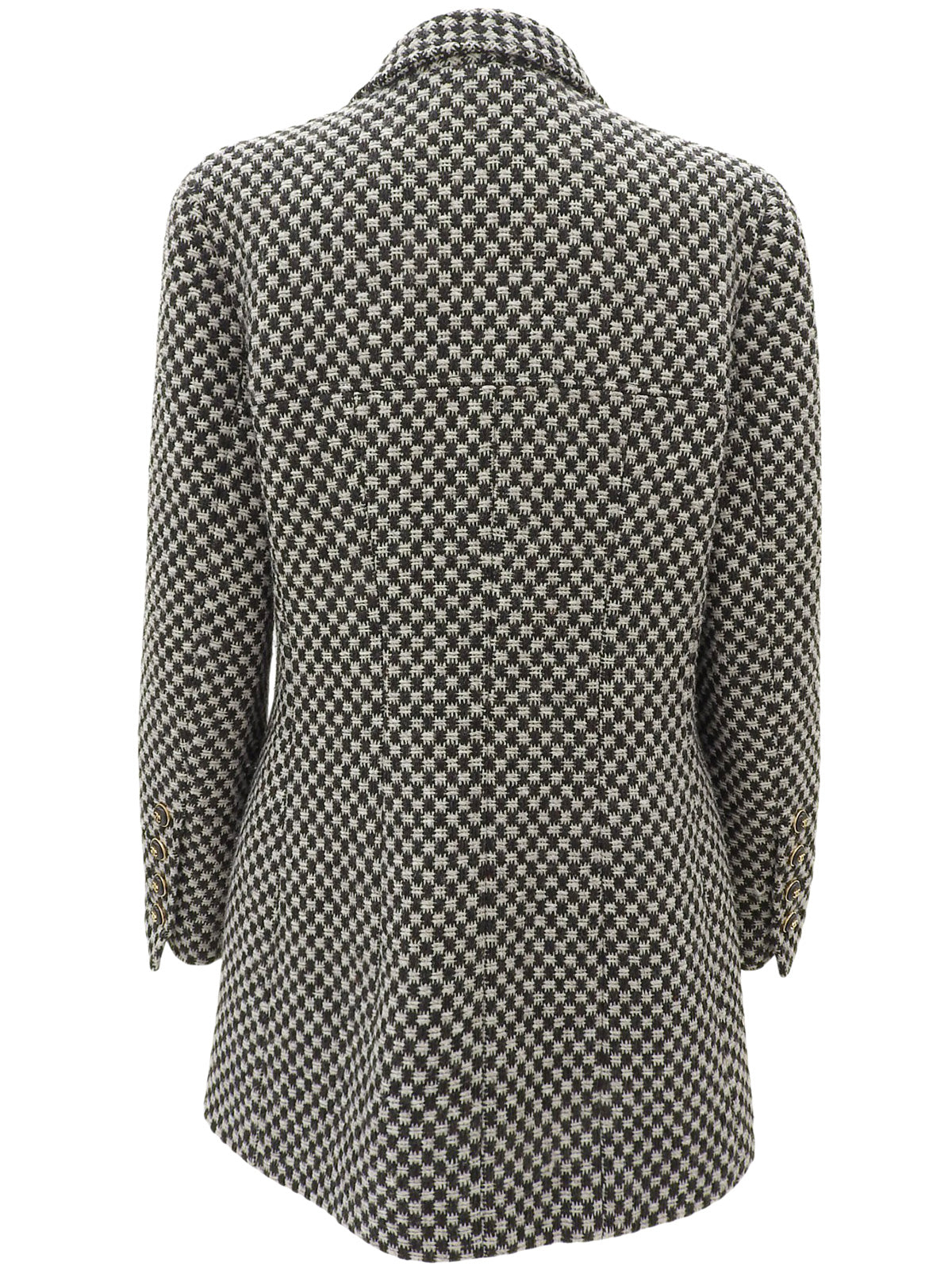 1995年製 チェスターコート #44 ブラック/アイボリー