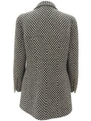 1995年製 チェスターコート #44 ブラック/アイボリー