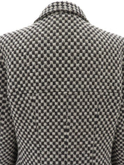 1995年製 チェスターコート #44 ブラック/アイボリー