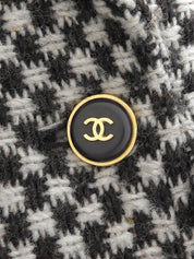 1995年製 チェスターコート #44 ブラック/アイボリー