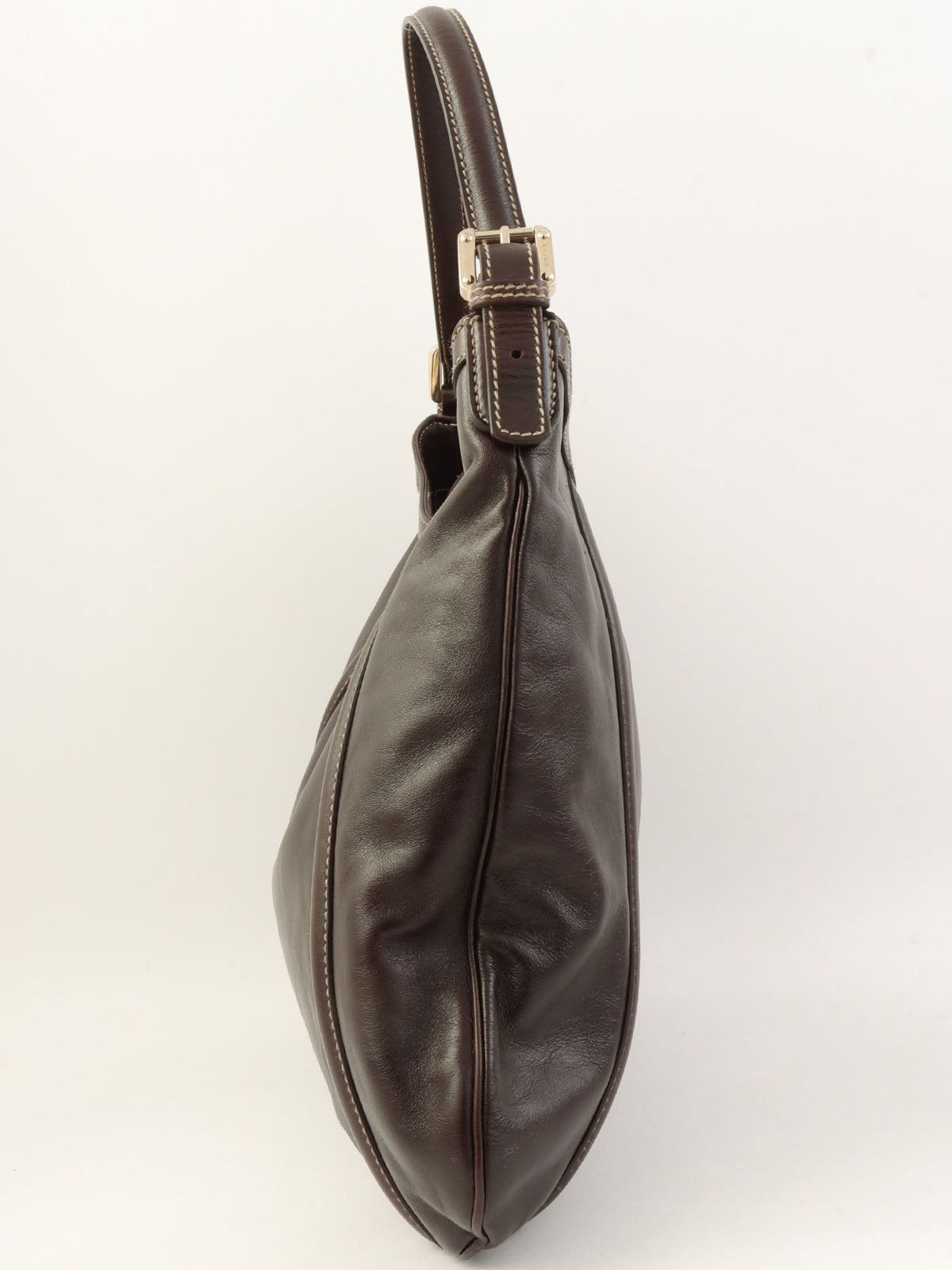 Interlocking G Plate One-Shoulder Bag Black