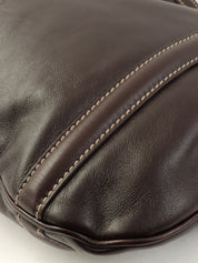 Interlocking G Plate One-Shoulder Bag Black