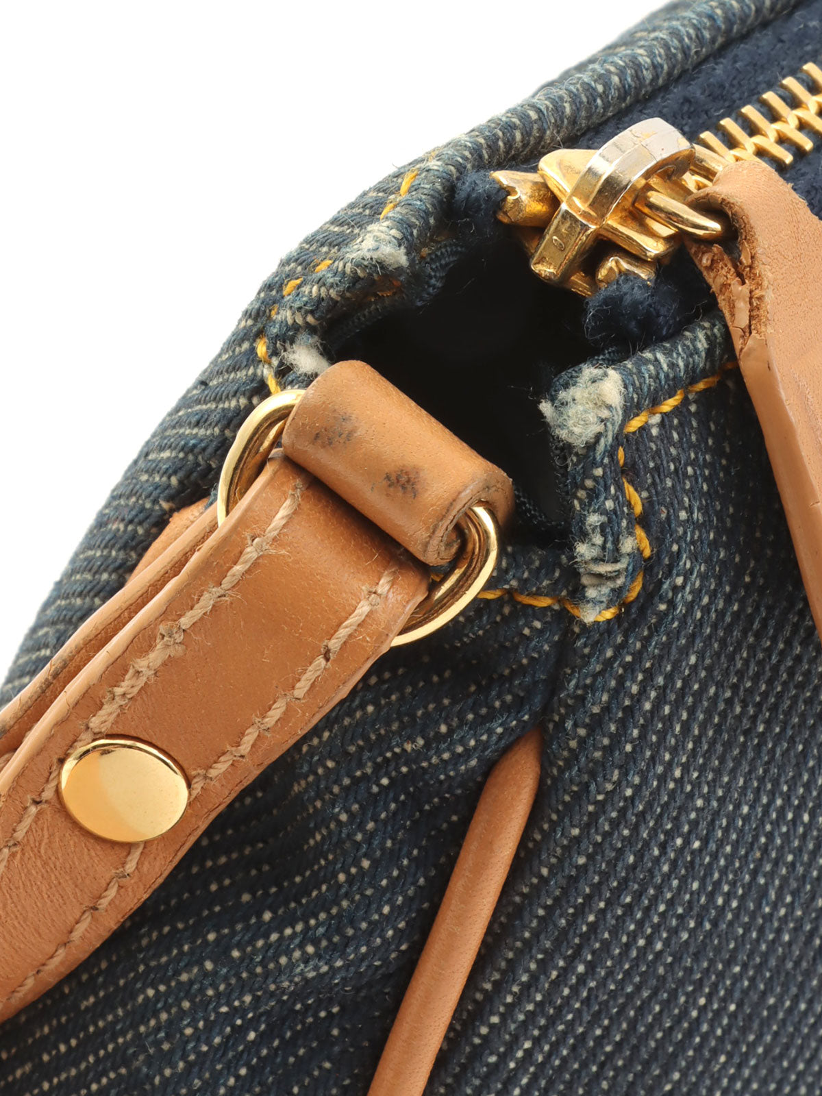 デニムサドルバッグ インディゴ