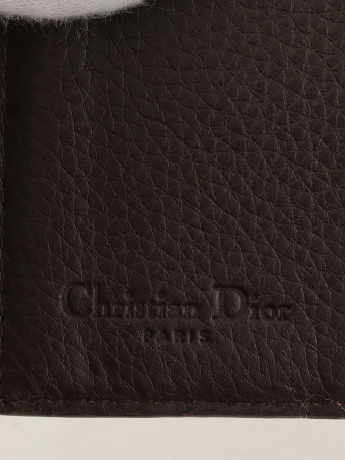 Trotter 图案 Logo 铭牌钱包 米色/深棕色