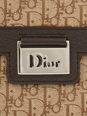 Trotter 图案 Logo 铭牌钱包 米色/深棕色