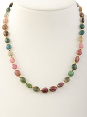 18Kトルマリンネックレス マルチ