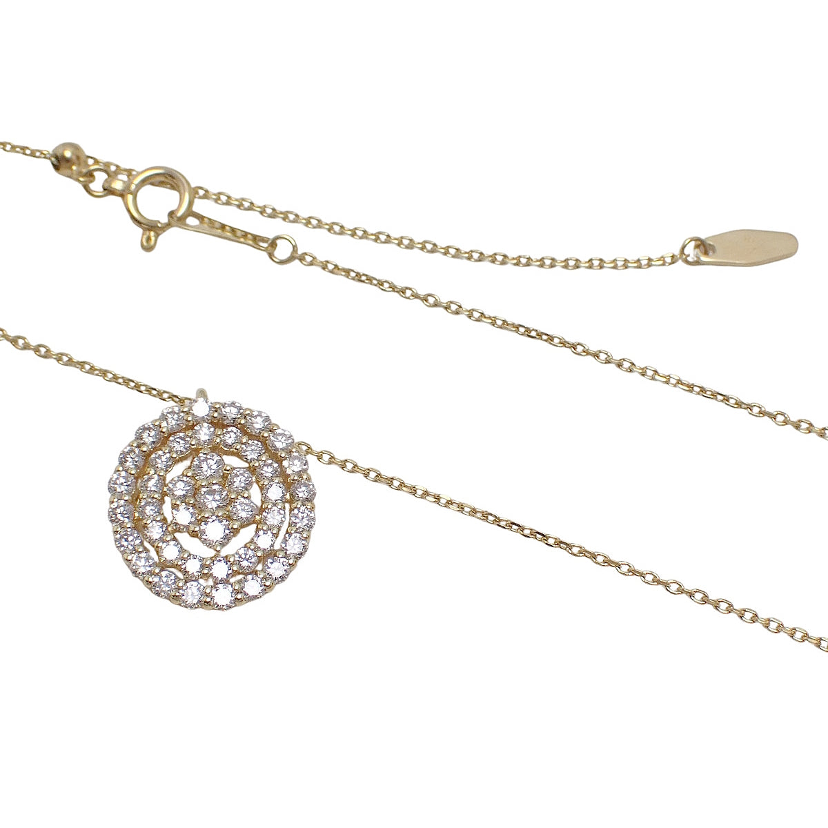 18K Gold Diamond Necklace