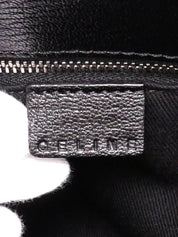 キャンバスCマカダムパターントートバッグ ブラック