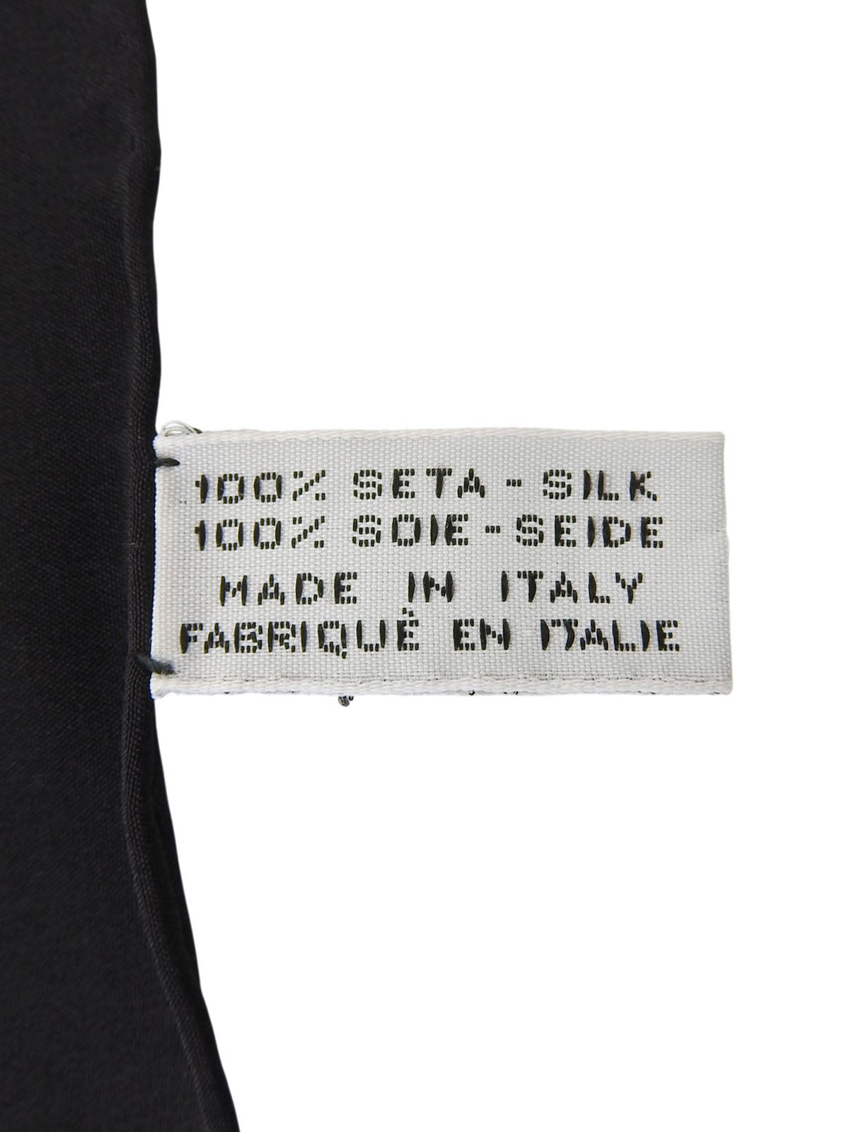 マトラッセバッグパターンスカーフ ブラック/マルチ