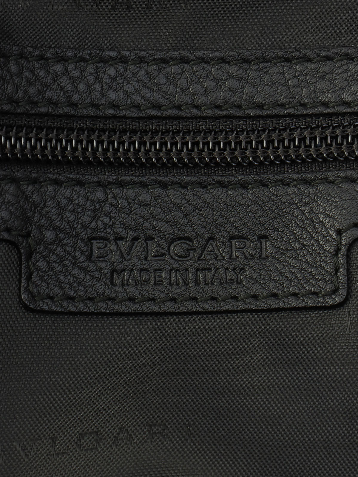 2-Way Leather Boston Bag - Black
