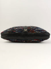 2014 Jacket Motif Girl Chanel Shoulder Bag Black/Multi