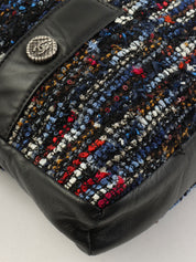 2014 款 Chanel 夹克图案女孩单肩包 黑色/多色