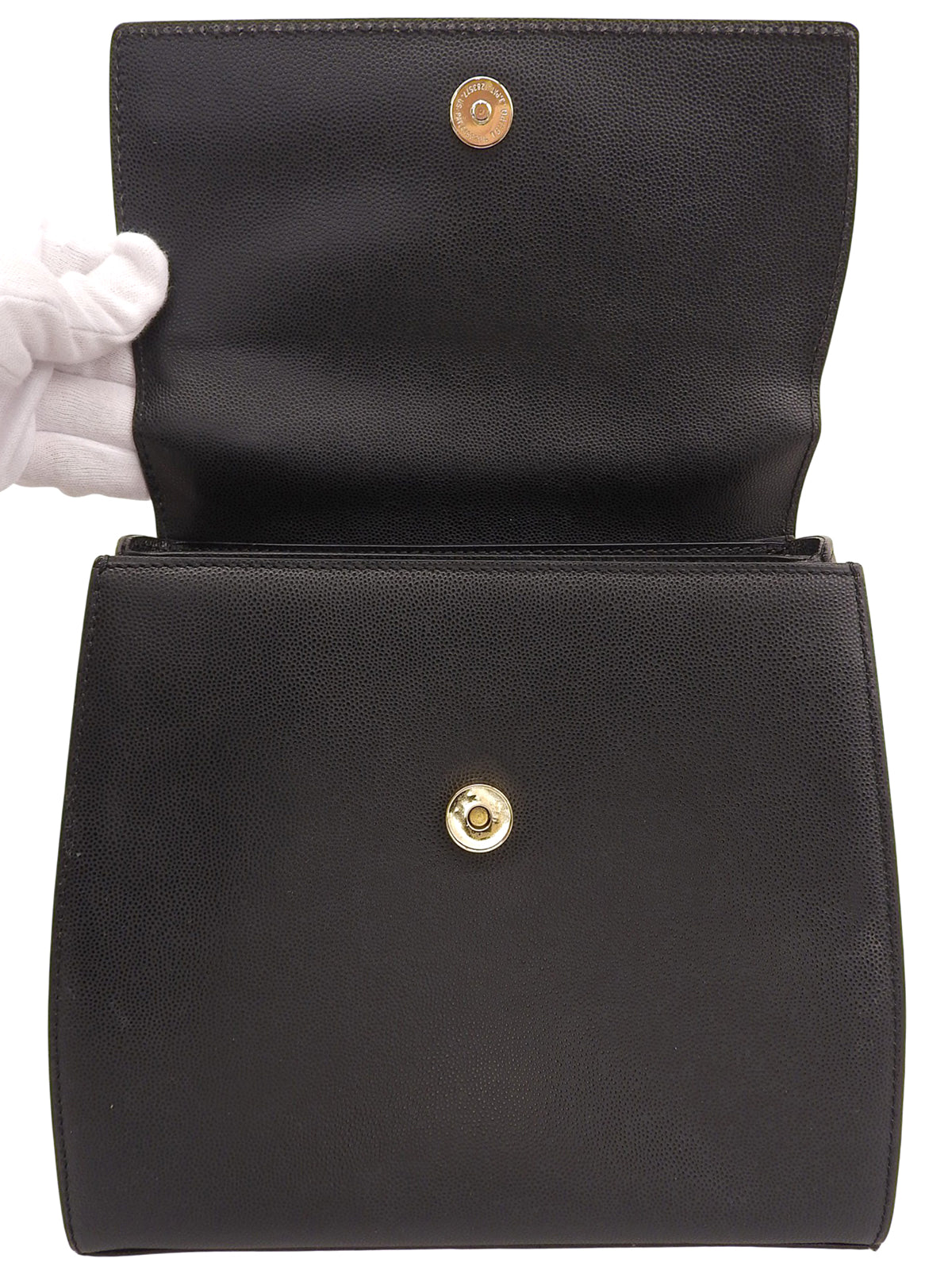 ロゴプレート2wayバッグ ブラック