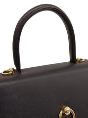 ロゴプレート2wayバッグ ブラック