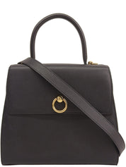 ロゴプレート2wayバッグ ブラック