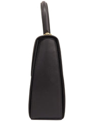 ロゴプレート2wayバッグ ブラック