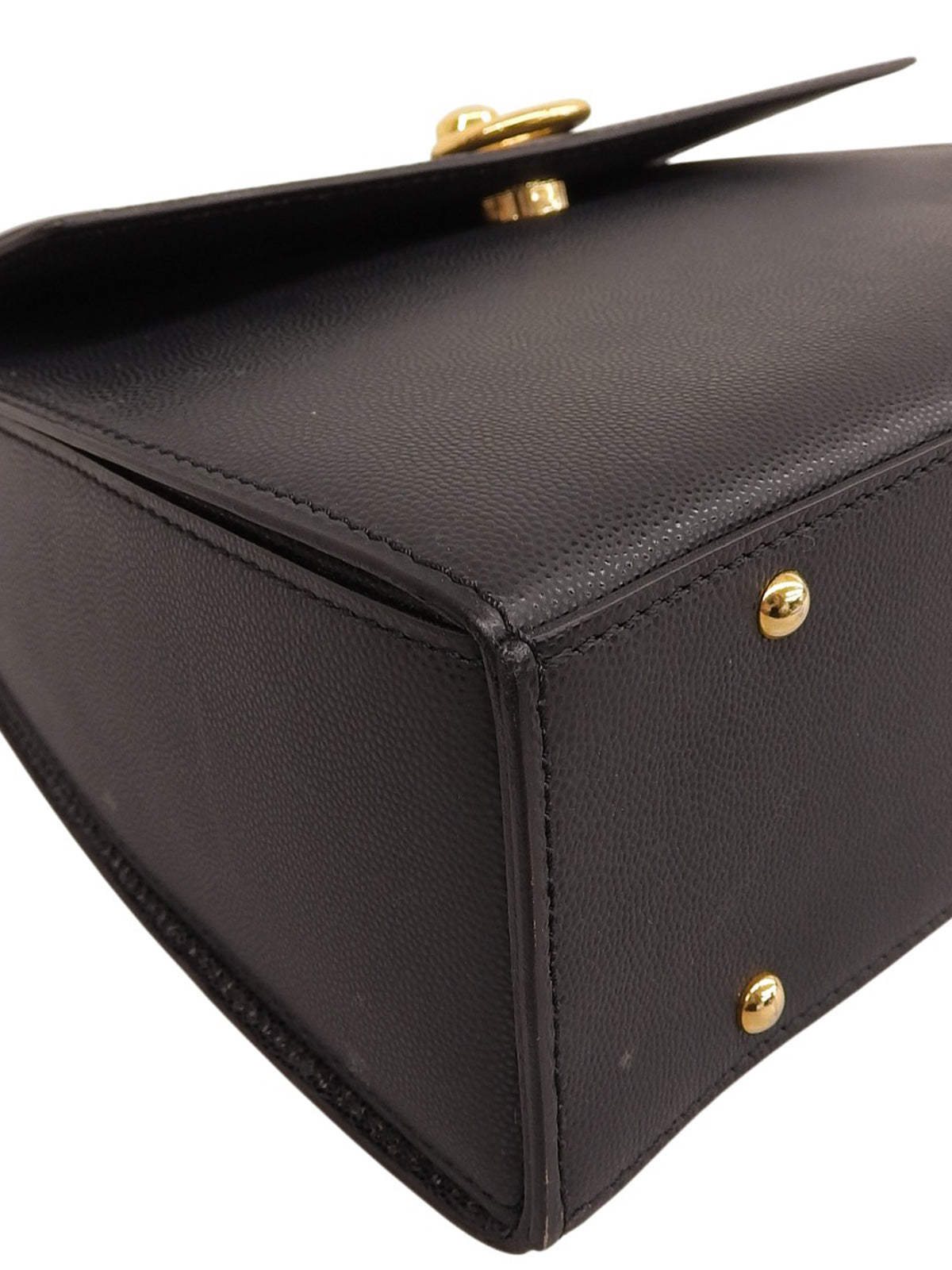 ロゴプレート2wayバッグ ブラック