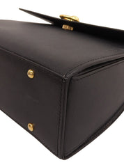 ロゴプレート2wayバッグ ブラック