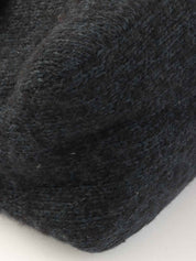 针织妈妈水桶包海军蓝