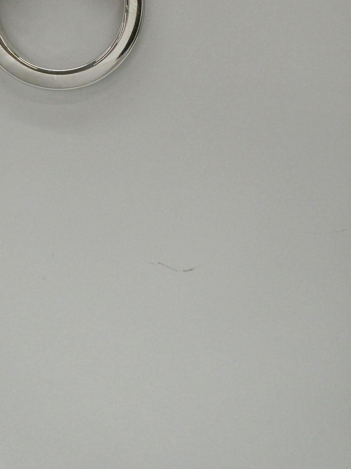 アルミガンチーニプレートチェーンショルダーバッグ シルバー