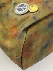 2015涂鸦搭扣手提包 卡其色/多色