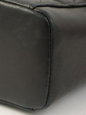 1998年頃製 CCマークプレートハンドバッグ ブラック