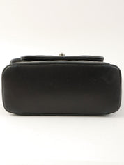 1998年頃製 CCマークプレートハンドバッグ ブラック