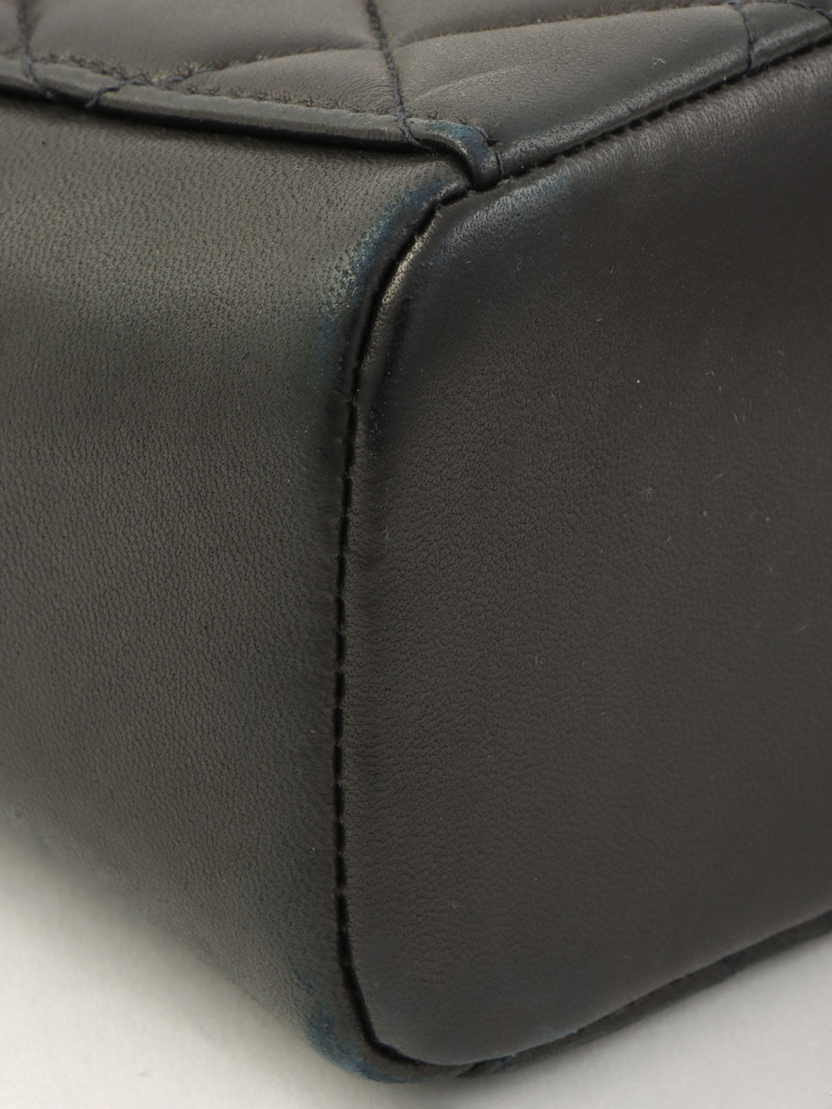 1998年頃製 CCマークプレートハンドバッグ ブラック