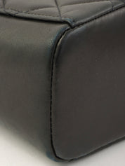 1998年頃製 CCマークプレートハンドバッグ ブラック