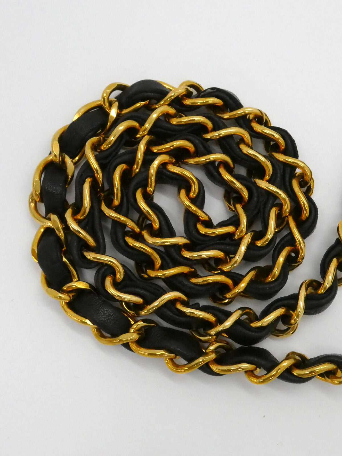 1995年頃製 クラシックフラップチェーンバッグ23cm ブラック