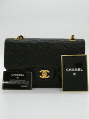 1995年頃製 クラシックフラップチェーンバッグ23cm ブラック