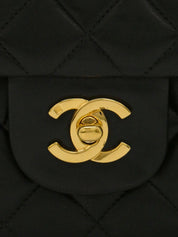 1995年頃製 クラシックフラップチェーンバッグ23cm ブラック