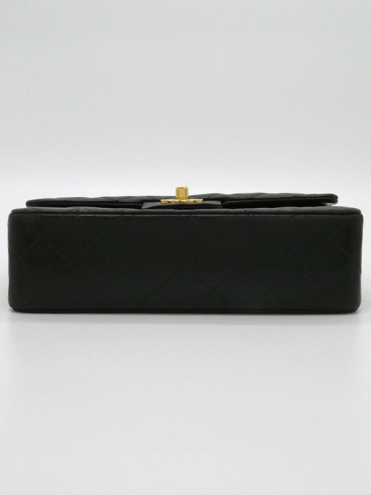 1995年頃製 クラシックフラップチェーンバッグ23cm ブラック