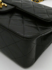 1995年頃製 クラシックフラップチェーンバッグ23cm ブラック