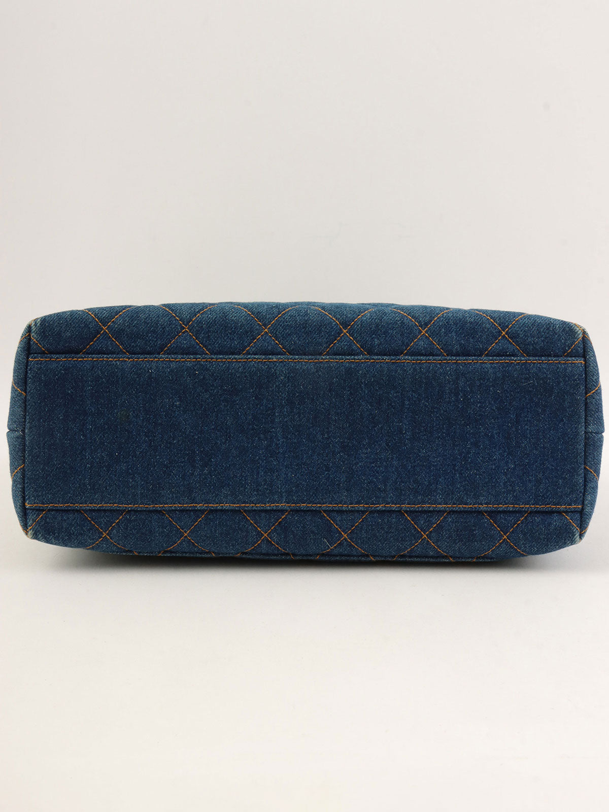 1997 Denim CC Turnlock Handbag, Blue