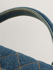 1997 Denim CC Turnlock Handbag, Blue