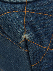 1997 Denim CC Turnlock Handbag, Blue