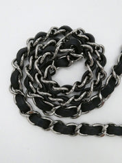 2014年頃製 クラシックフラップチェーンバッグ25cm ブラック