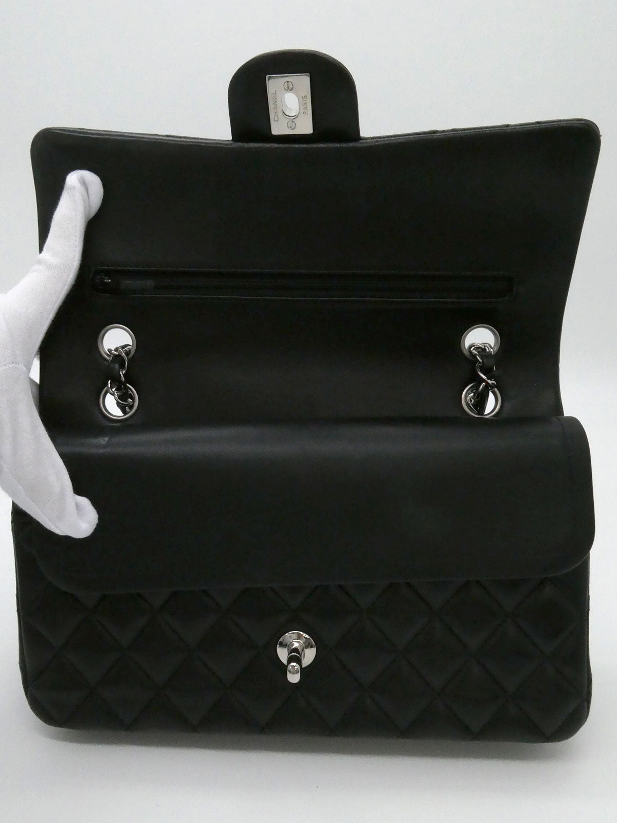 2014 Classic Flap Chain Bag 25cm Black