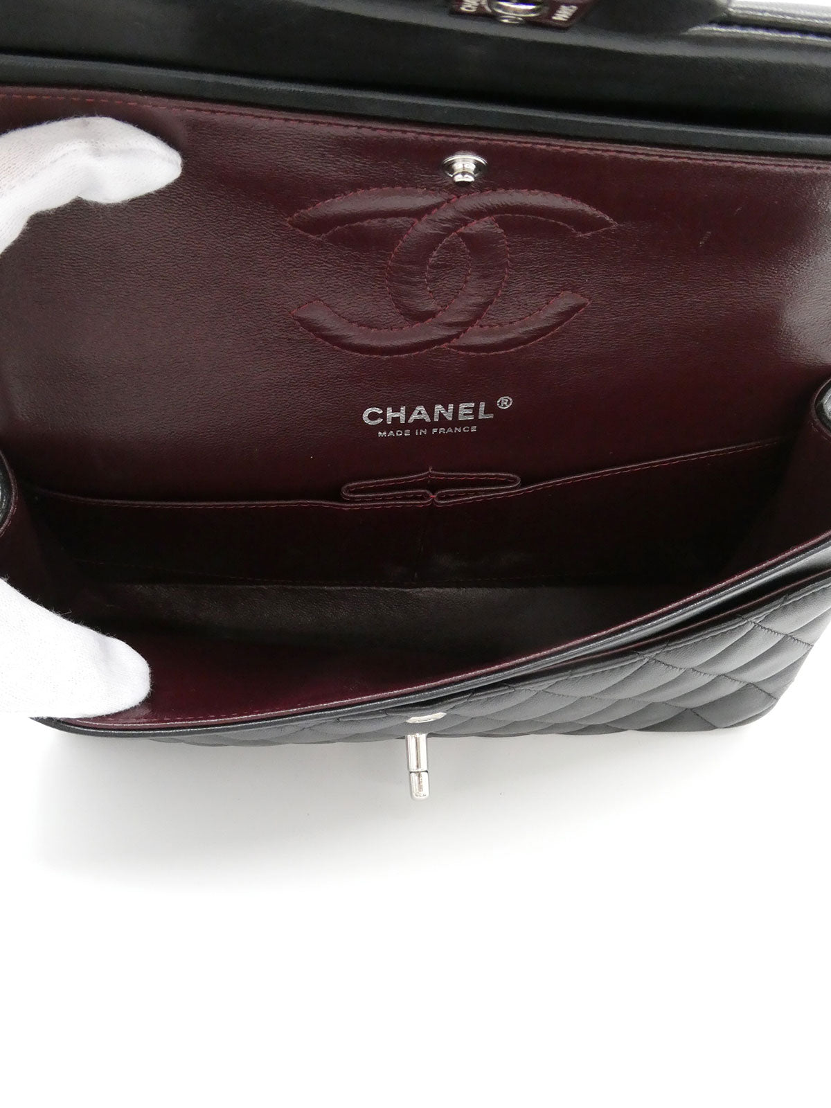 2014 Classic Flap Chain Bag 25cm Black