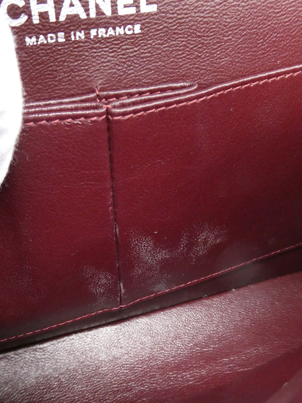 2014年頃製 クラシックフラップチェーンバッグ25cm ブラック